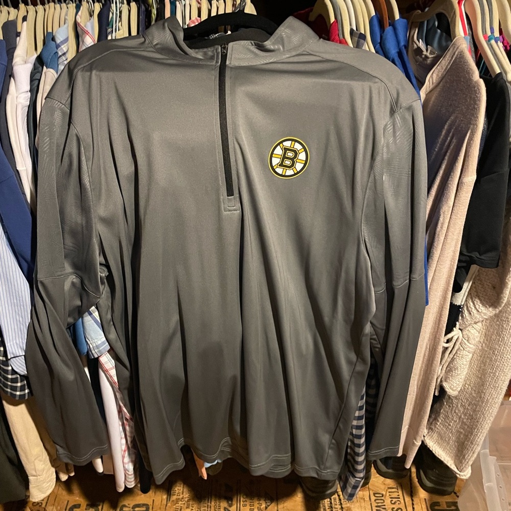 Boston Bruins quarter zip